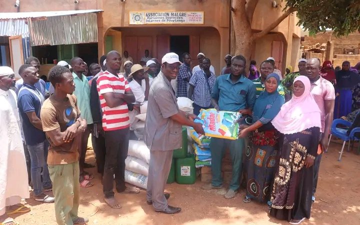 Plan International Burkina Faso solidaire les personnes déplacées internes de la région du Centre-Est