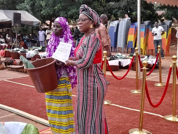 femmes déplacées internes de la commune